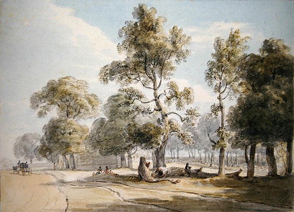 Powder Magazine, Hyde Park by Paul Sandby