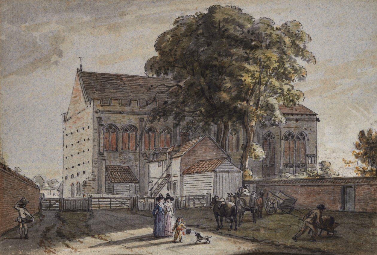 Eltham Palace, Kent by Paul Sandby Munn