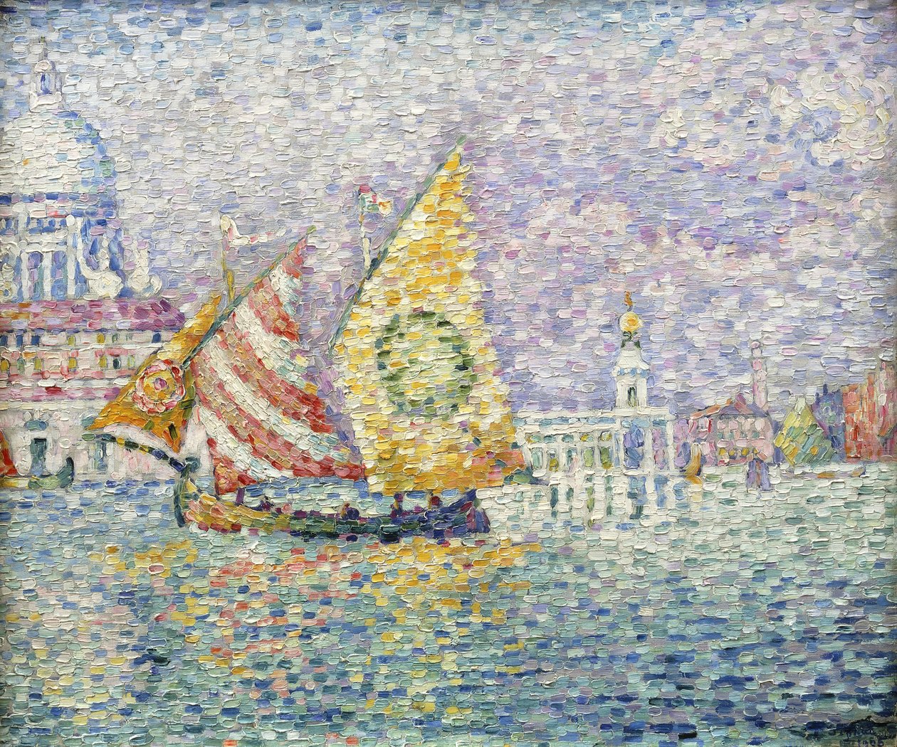Bragozzo, Venice by Paul Signac