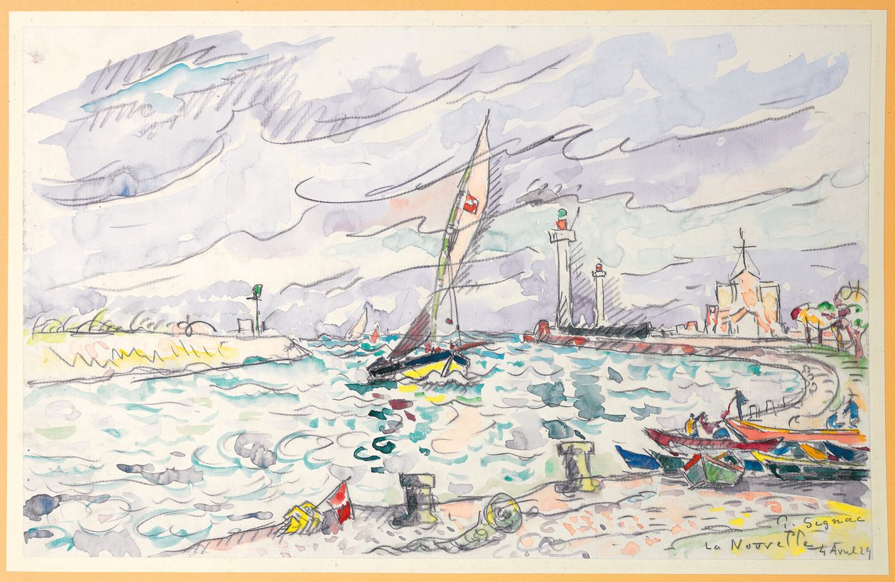 Ciboure, Saint-Jean-de-Luz by Paul Signac
