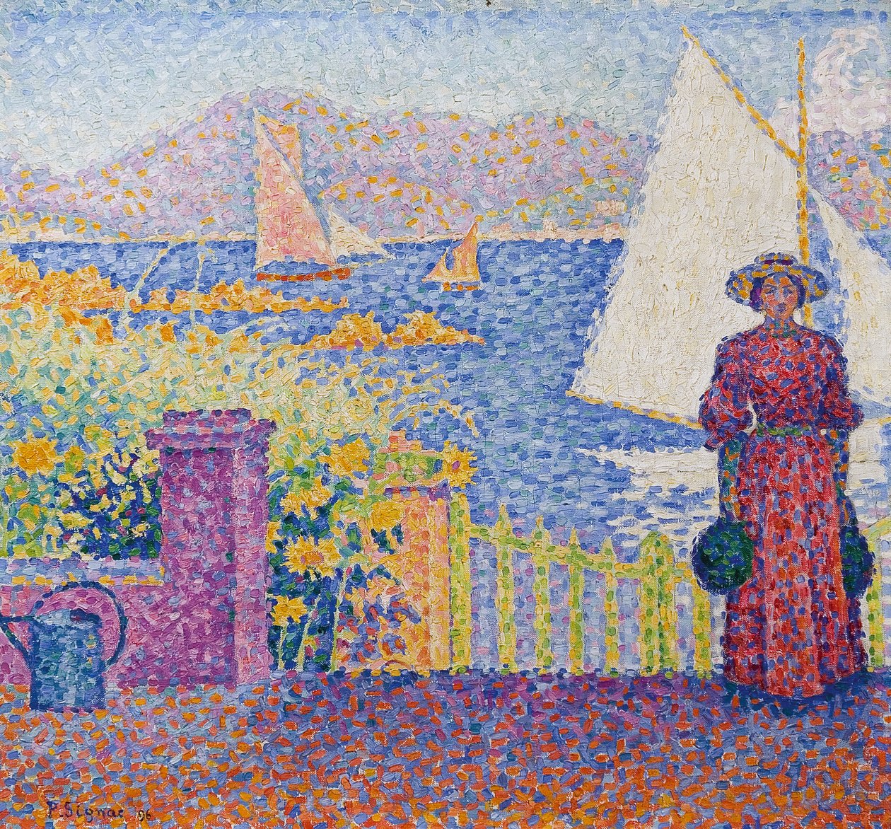 Gate Saint-Tropez by Paul Signac