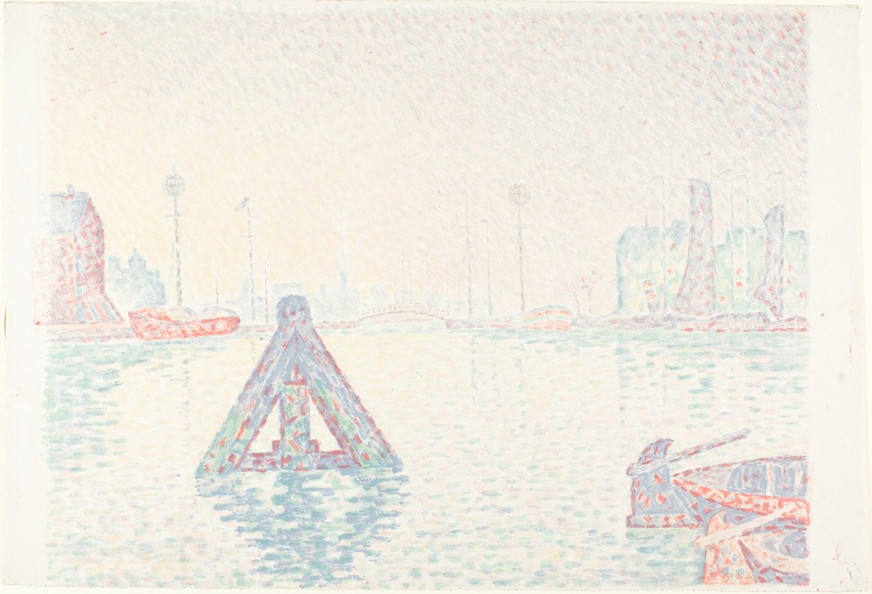 In Holland—The Buoy by Paul Signac
