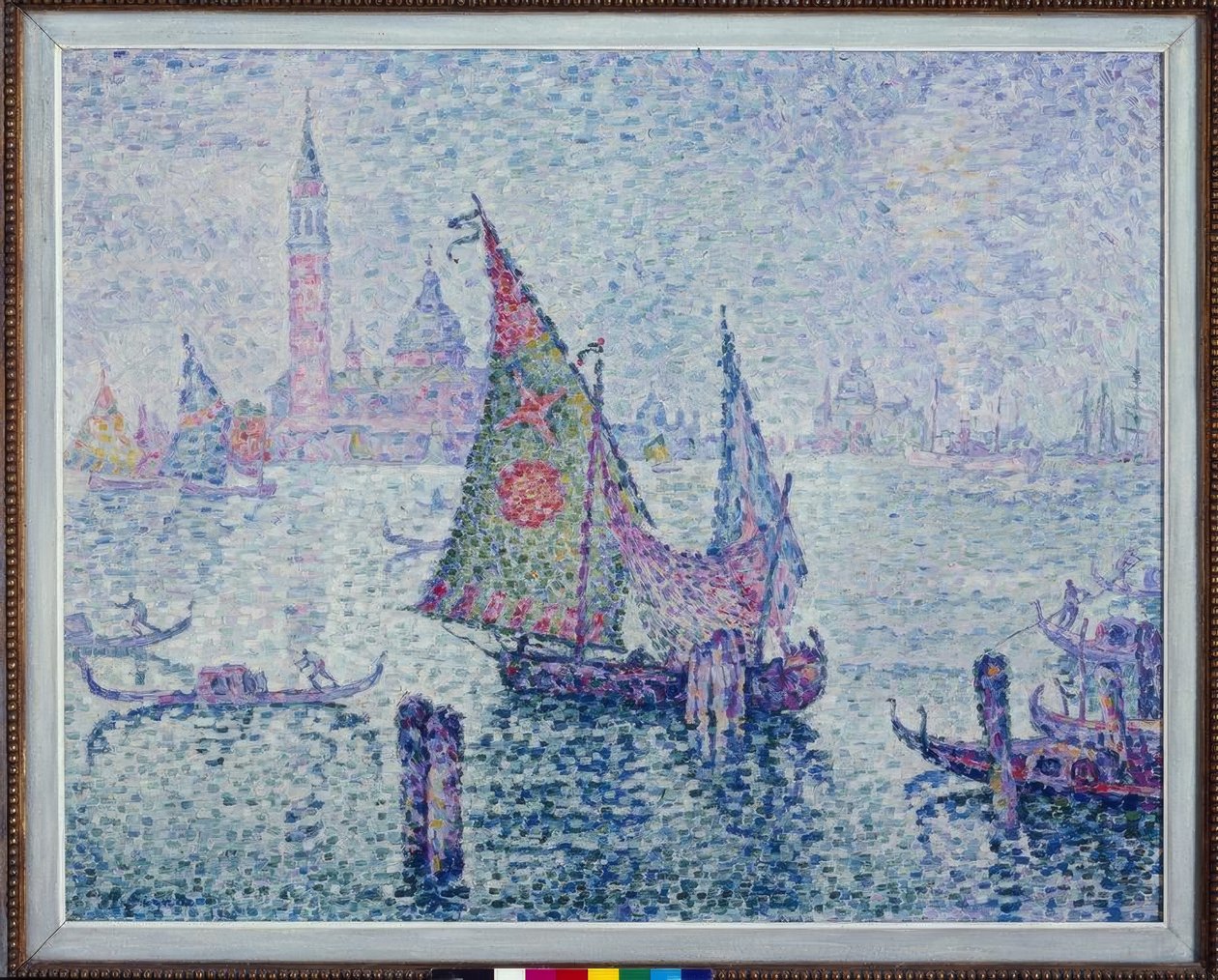 The Green Sail, Venice by Paul Signac