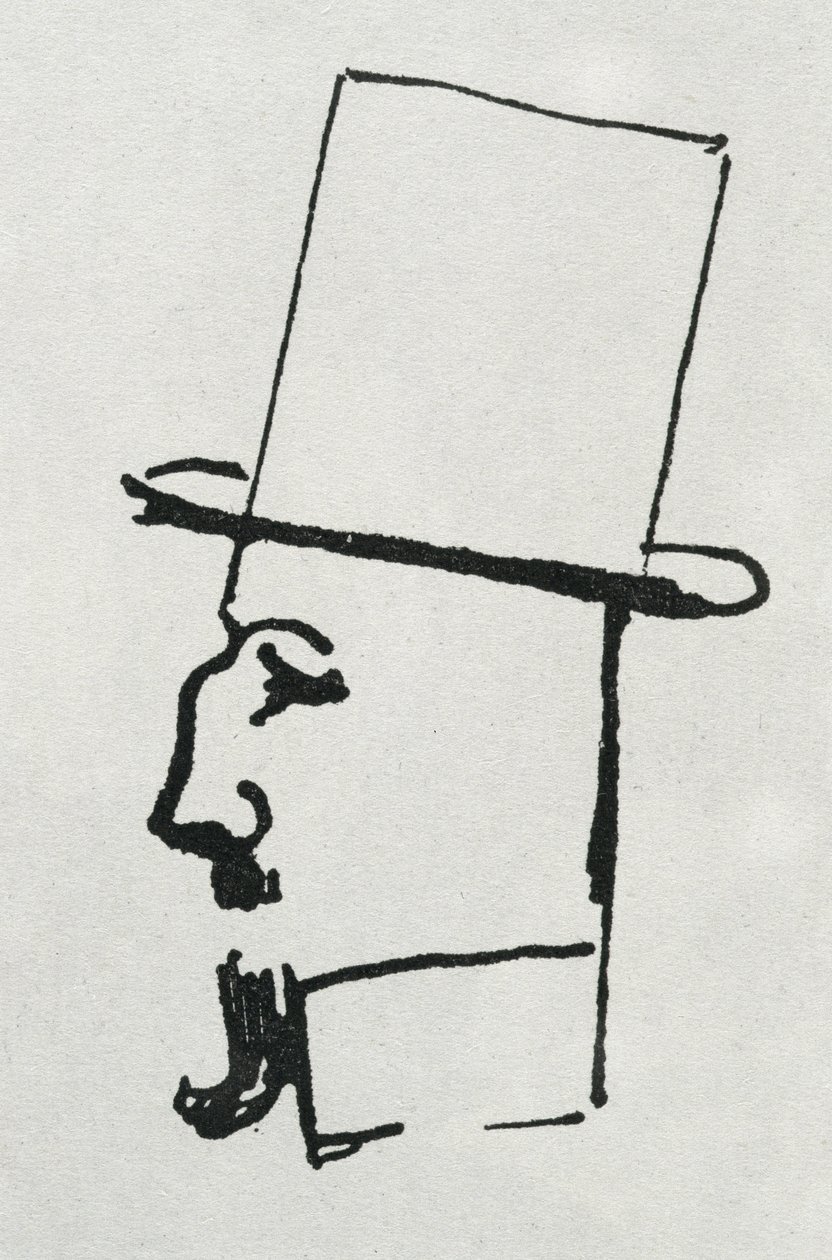 Portrait of Félix Fénéon by Paul Signac