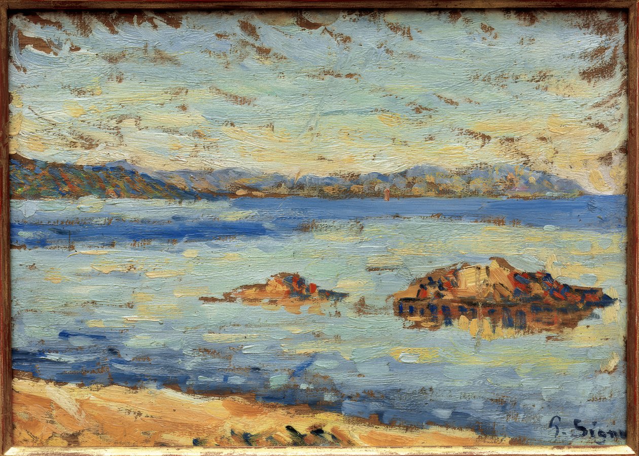 Saint-Tropez, Calm by Paul Signac