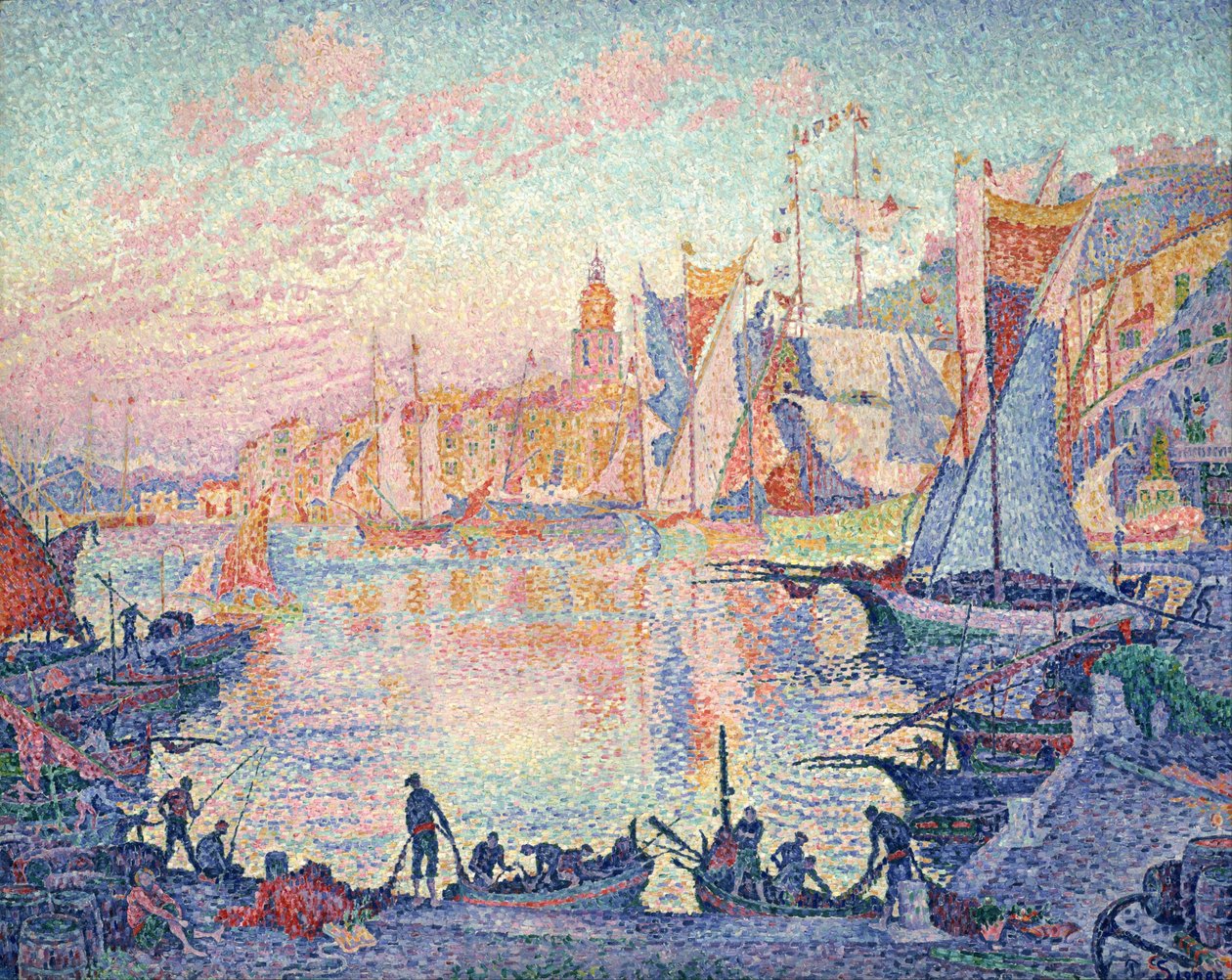 Saint Tropez by Paul Signac
