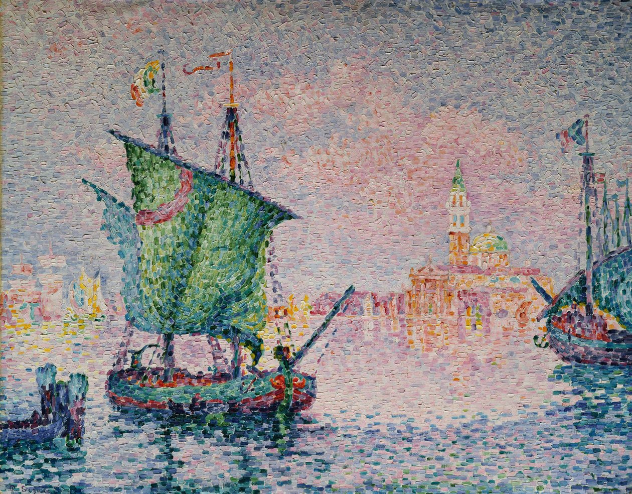 Venice - the Pink Cloud by Paul Signac