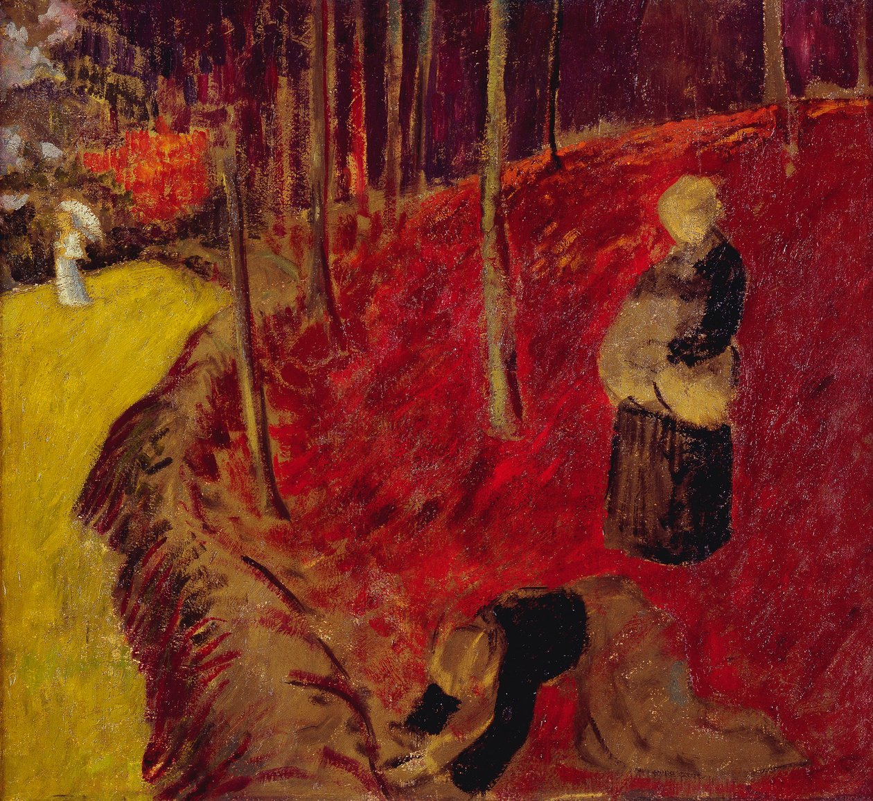 Fern Gatherers in the Bois d