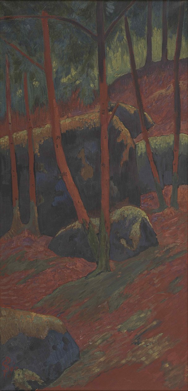 The Red Wood, c. 1895 by Paul Sérusier