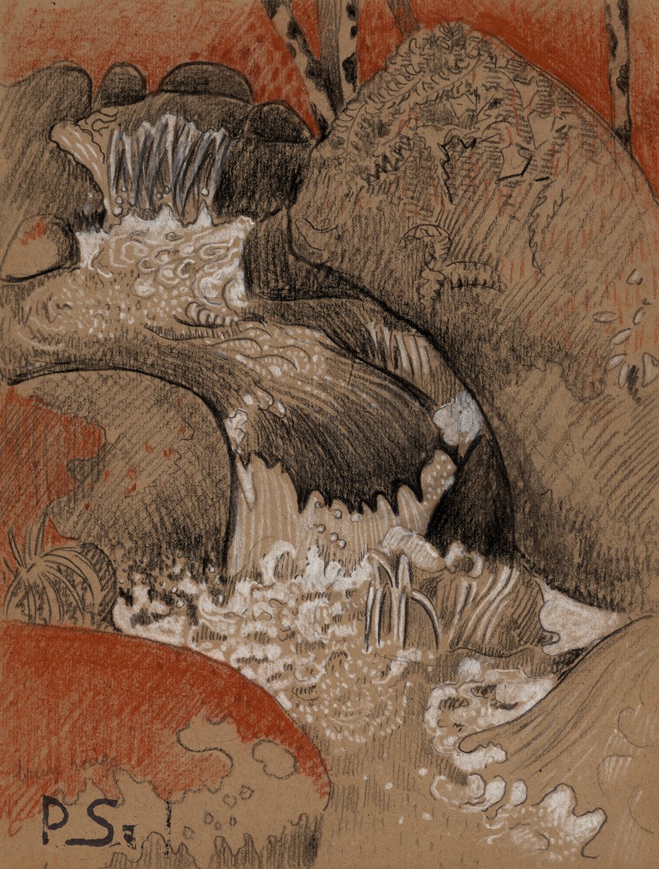 Rocks of Huelgoat by Paul Sérusier