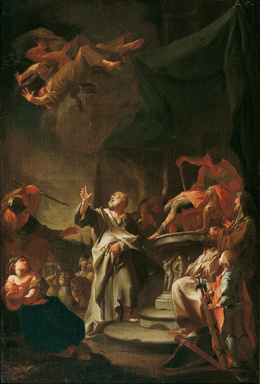 The Fall of the Magician Simon by Paul Troger