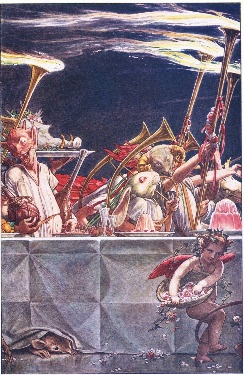 Give us kind keepers, Heavens! - what were these?, illustration from The Tempest, 1908 by Paul Vincent Woodroffe