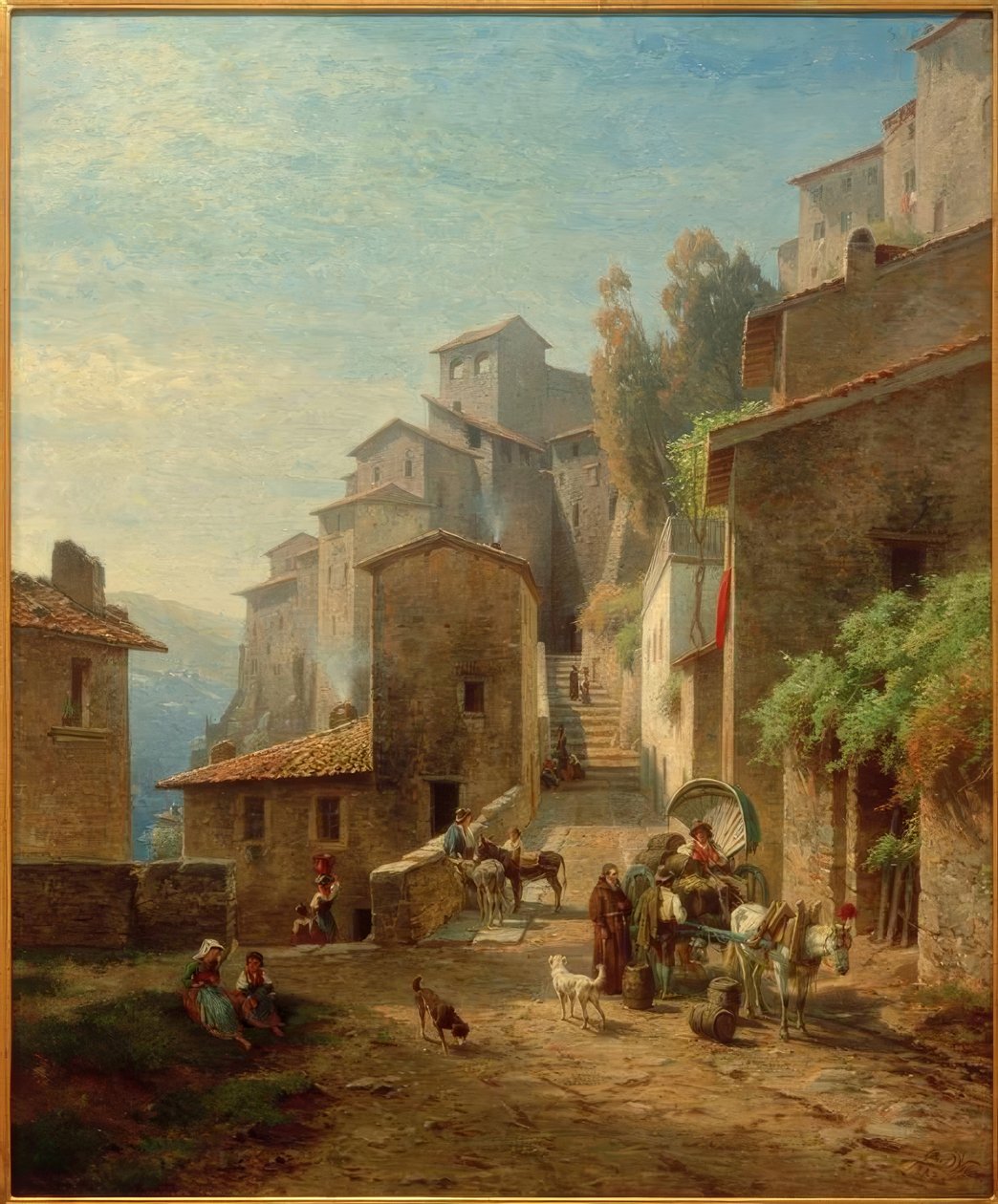 Olevano Romano by Paul Weber