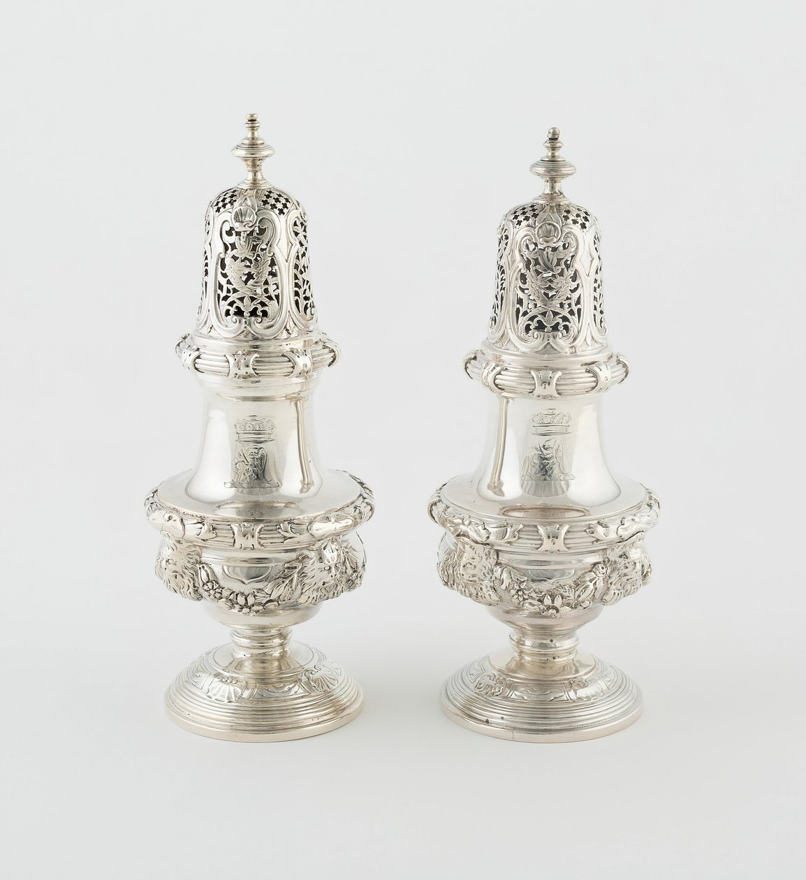 Pair of Casters, London by Paul de Lamerie