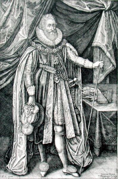 Ludovick Stuart, Duke of Richmond and Lennox (1574-1624), engraved by Joannes Barra (1581-1634) by William Walcutt