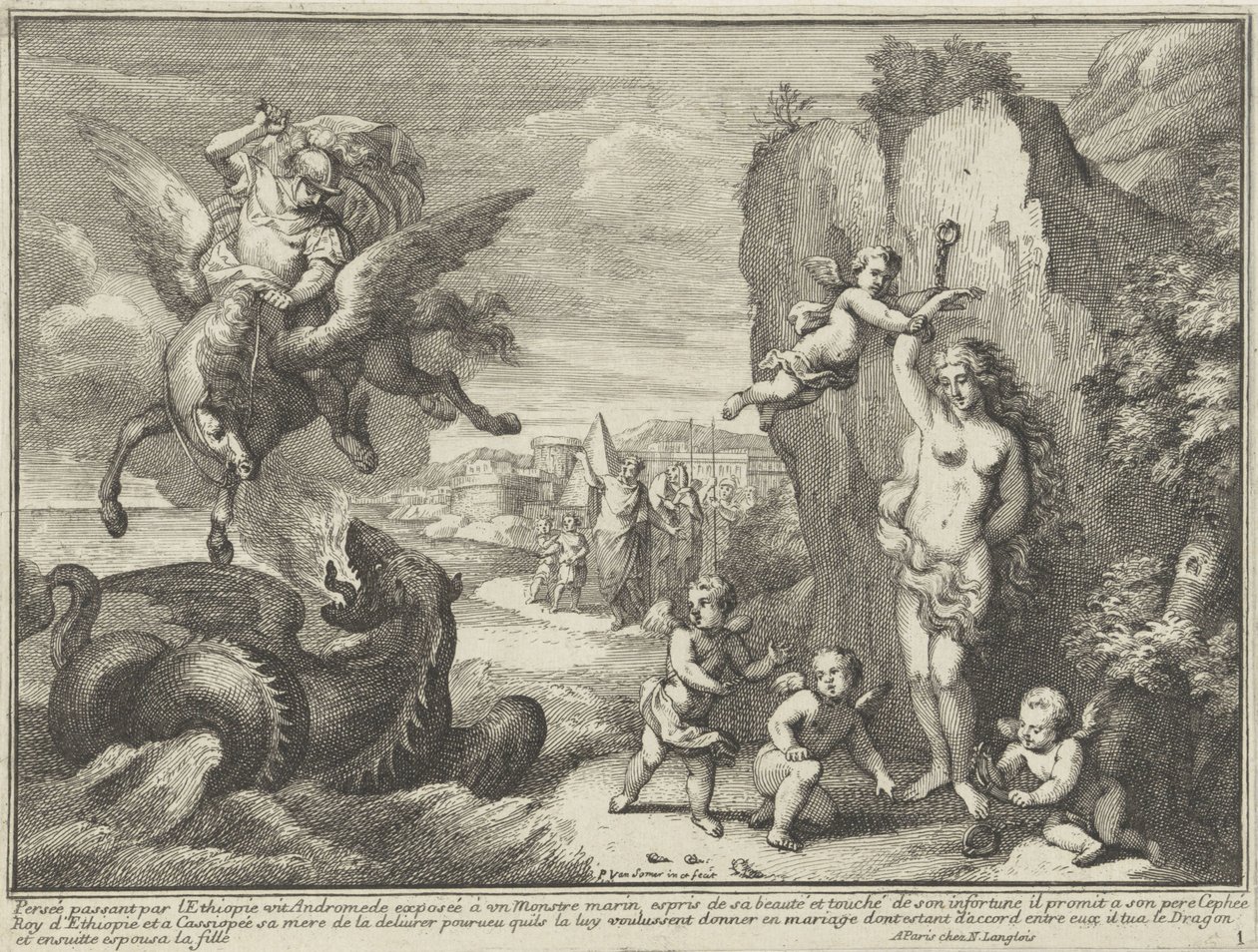Perseus and Andromeda by Paul van Somer (II)