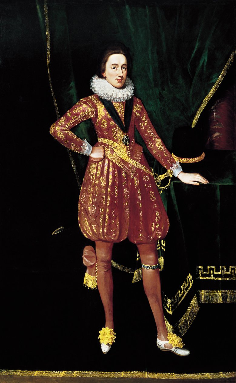 Charles I as Prince of Wales by Paul van Somer
