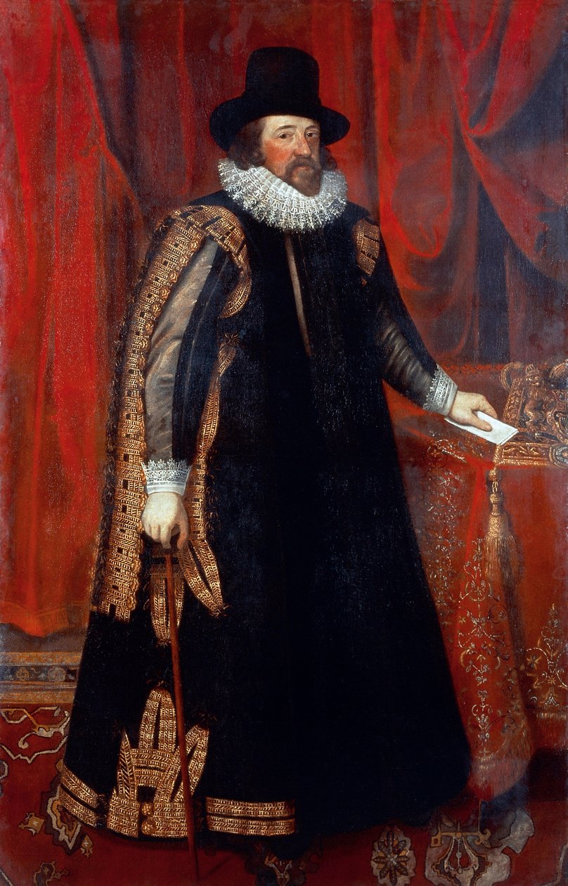 Portrait of Francis Bacon by Paul van Somer