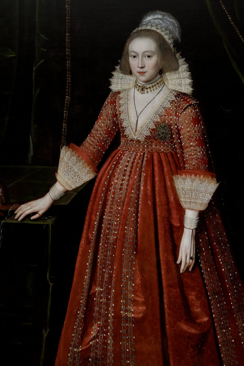 Queen Elizabeth of Bohemia "The Winter Queen" (1596-1662) by Paul van Somer