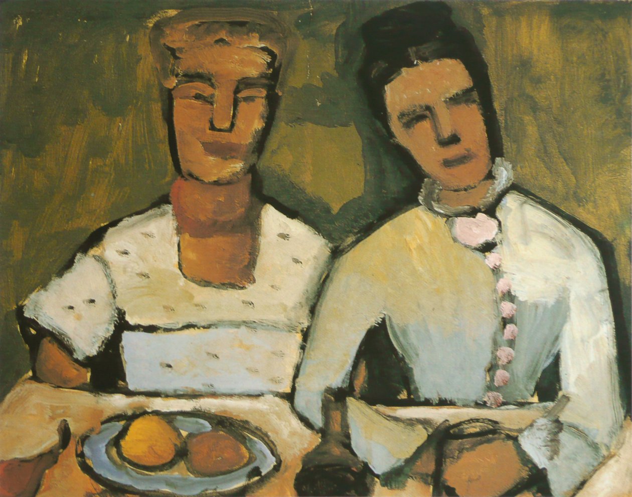 Lee Hoetger and His Sister by Paula Modersohn Becker