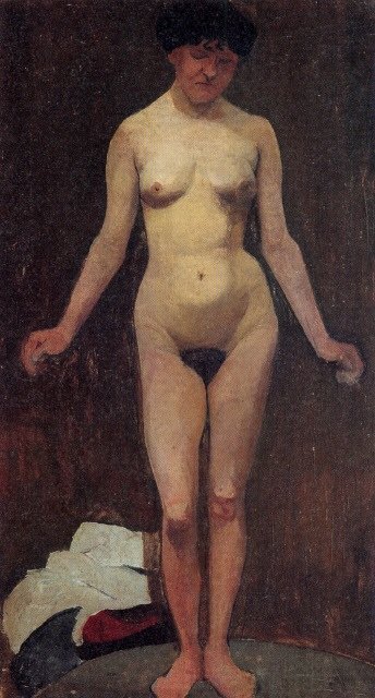 Female Nude Source by Paula Modersohn-Becker