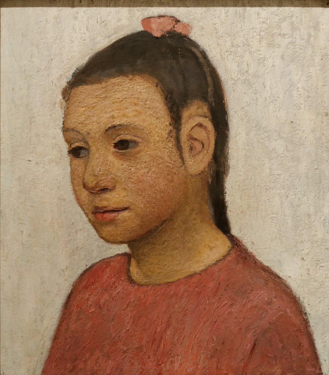 Portrait of a Girl by Paula Modersohn Becker