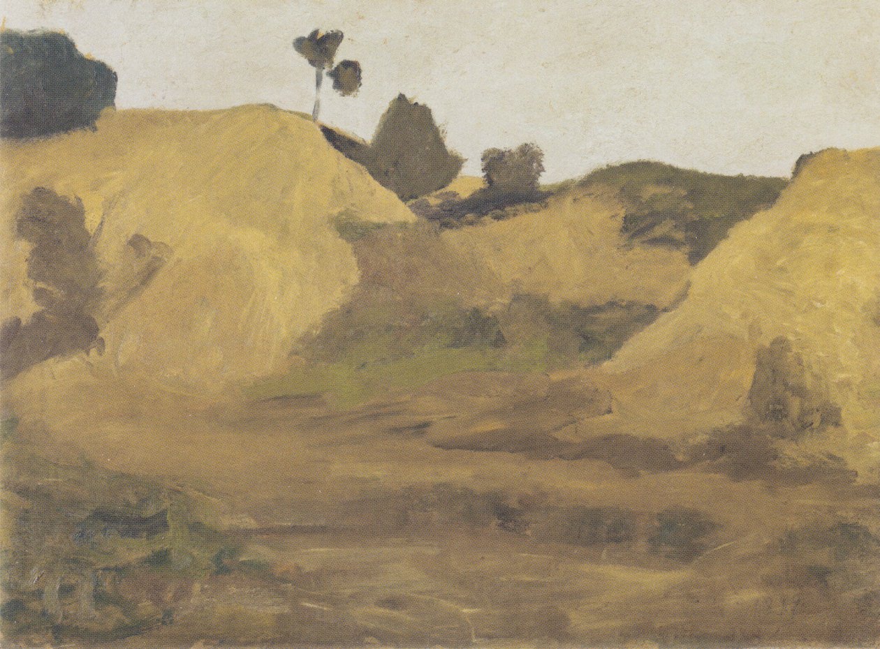 Sand Pit at Weyerberg by Paula Modersohn Becker