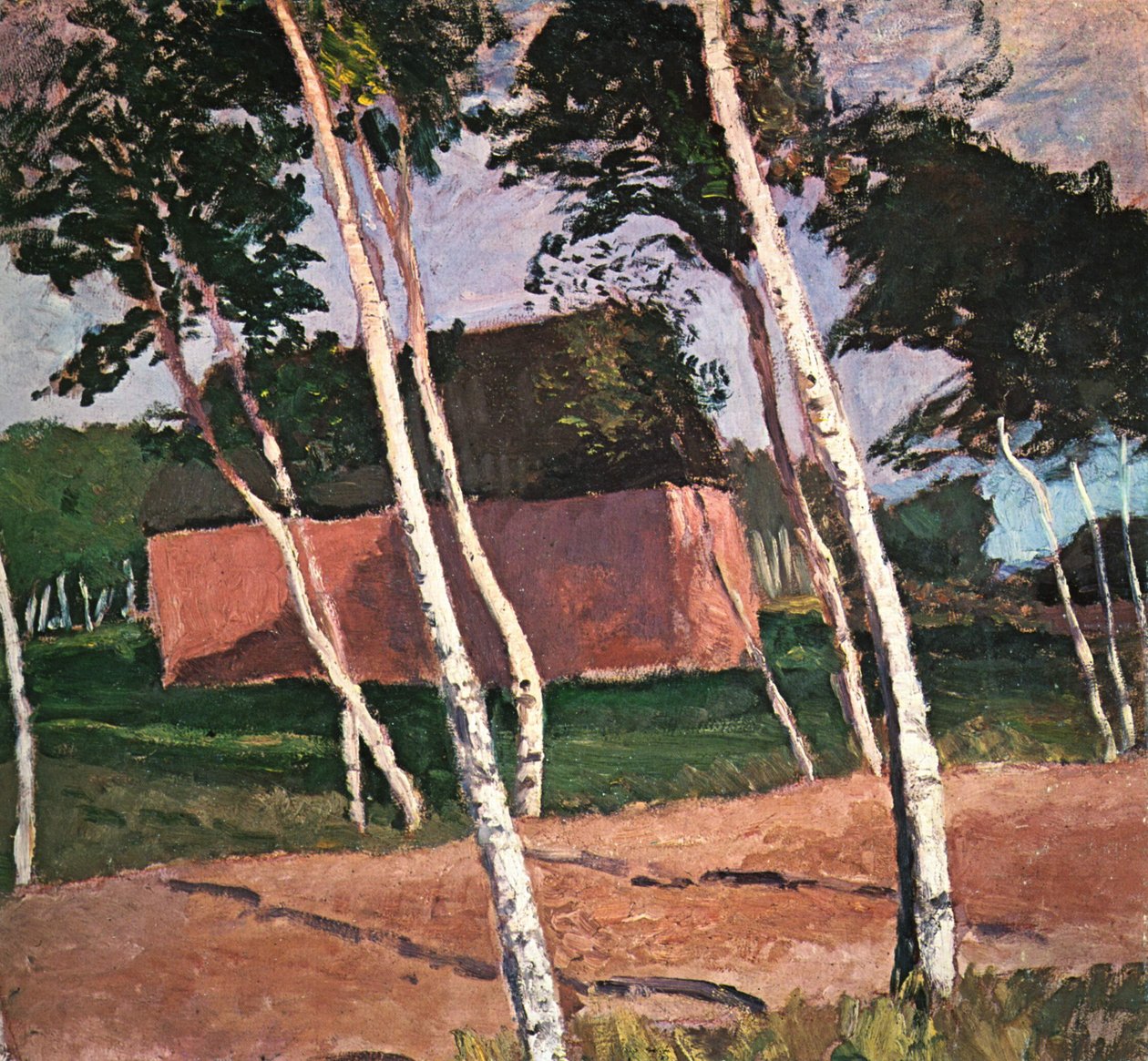 Worpswede Landscape by Paula Modersohn Becker