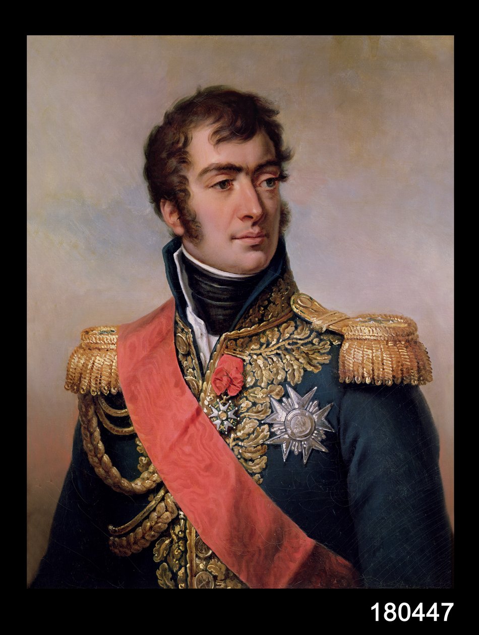 Auguste Frederic Louis Viesse de Marmont (1774-1852), Duke of Ragusa and Marshal of France by Paulin Jean Baptiste Guerin