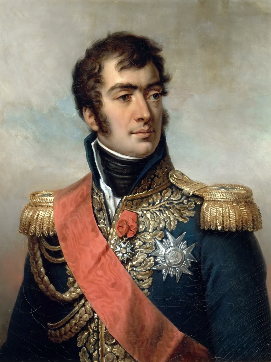 Auguste Frédéric Louis Viesse de Marmont, 1st Duke of Ragusa by Paulin Guérin