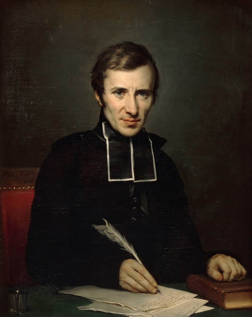 Hugues-Félicité Robert de Lamennais 1782-1854 by Paulin Guérin
