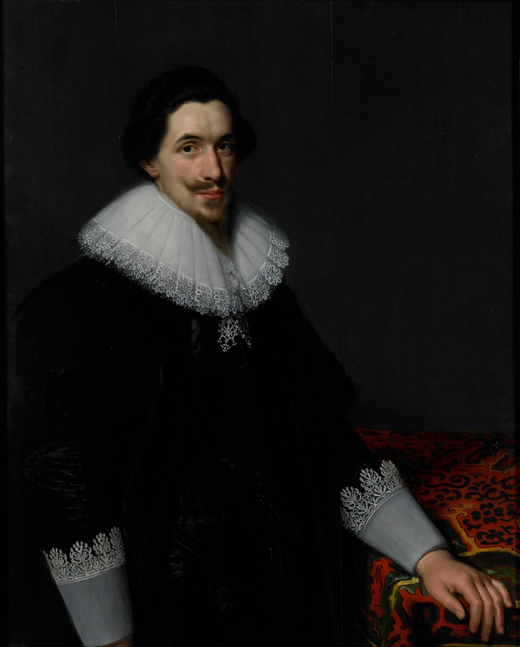 Portrait of Lucas van Voorst by Paulus Moreelse