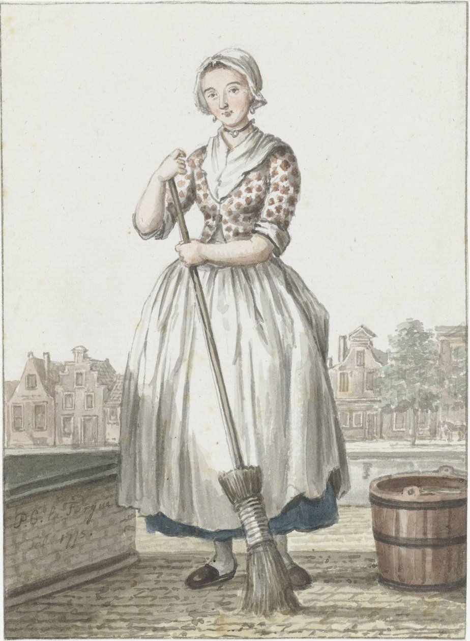 The Hague Maid by Paulus Constantijn la Fargue