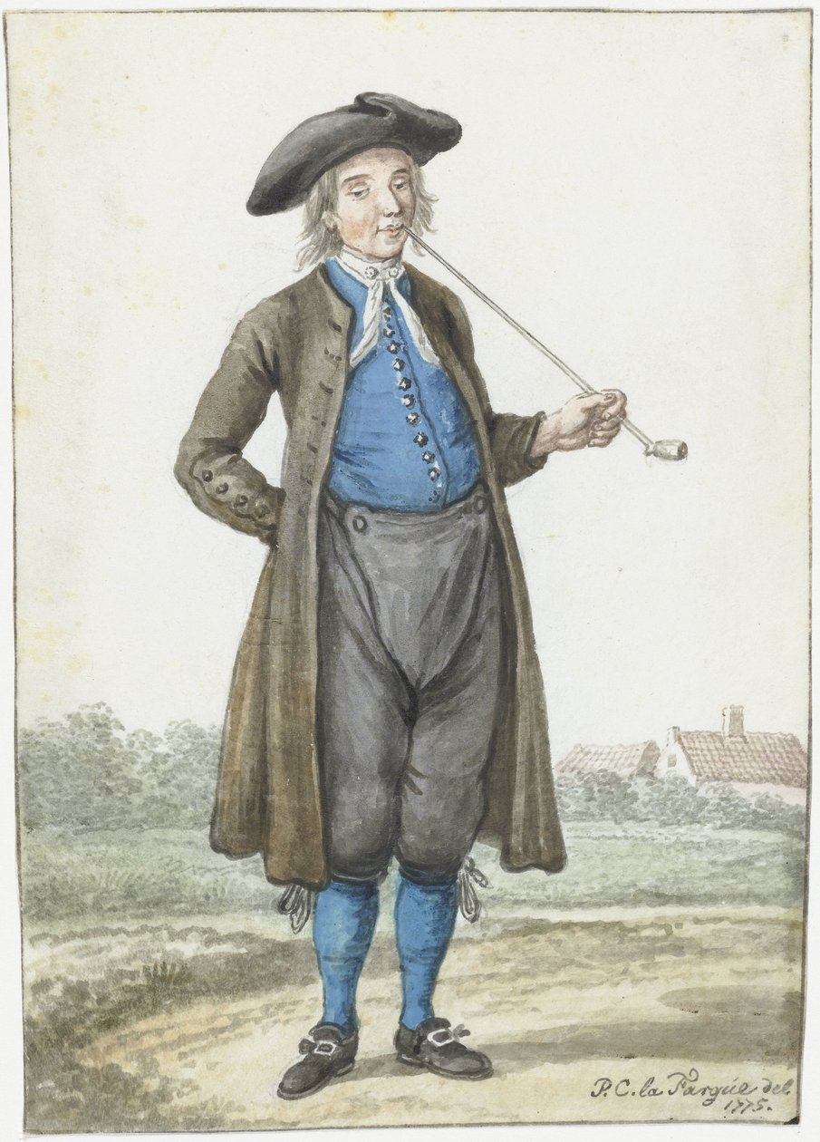 Molkwerumse Man by Paulus Constantijn la Fargue