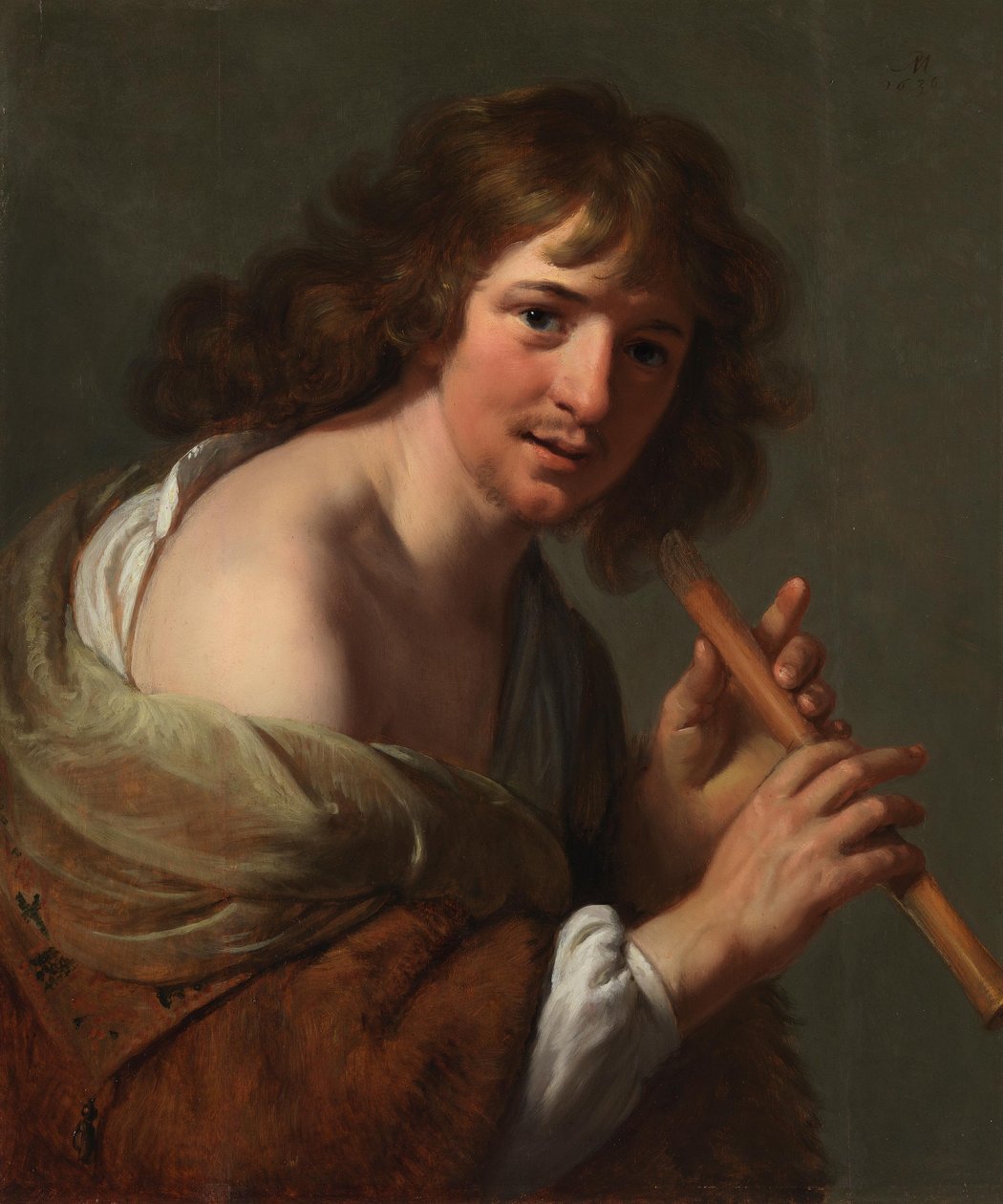 Flute Player by Paulus Moreelse