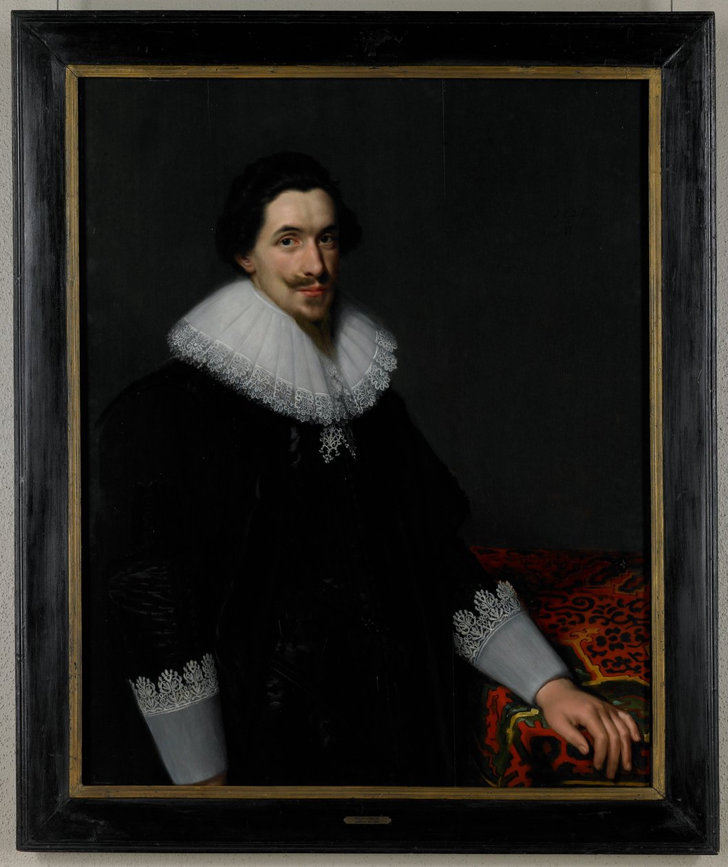 Portrait of Lucas van Voorst by Paulus Moreelse