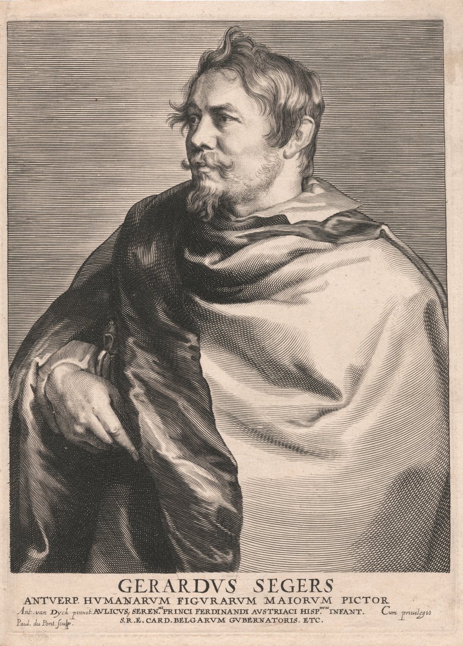 Gerardus Segers by Paulus Pontius