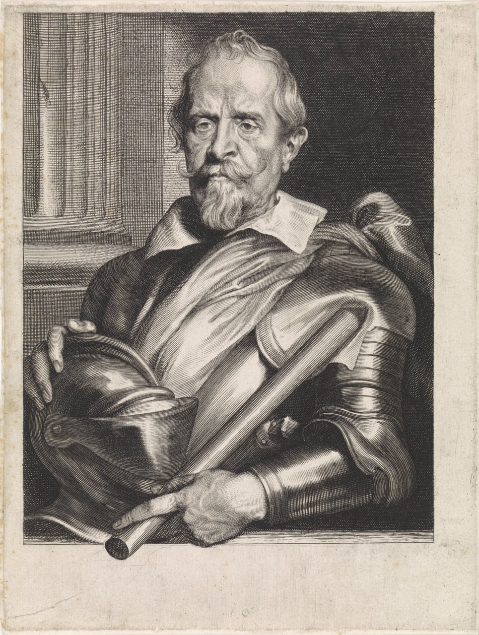 Portrait of Commander Don Álvaro de Bazán by Paulus Pontius