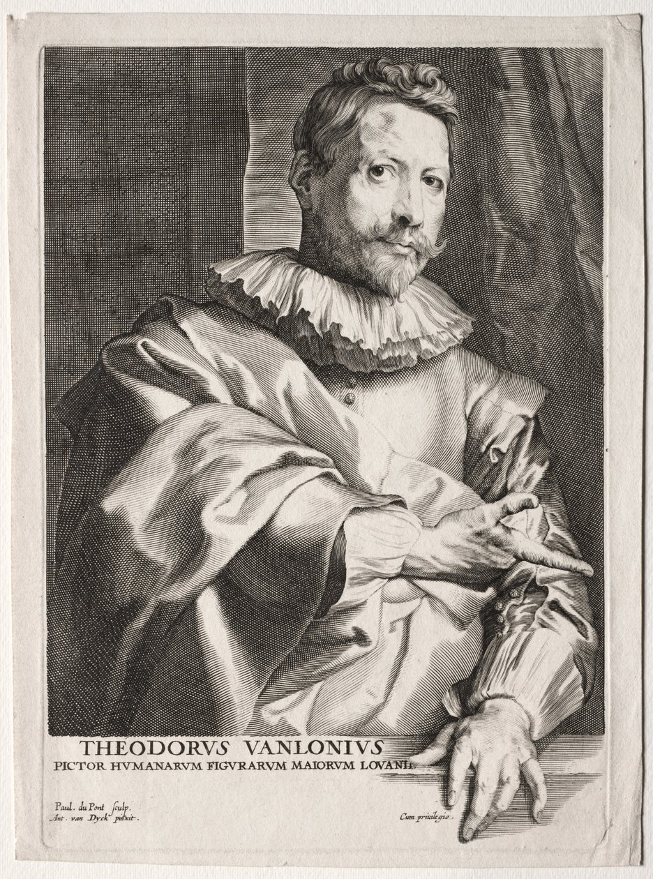 Theodorus VanLonius by Paulus Pontius