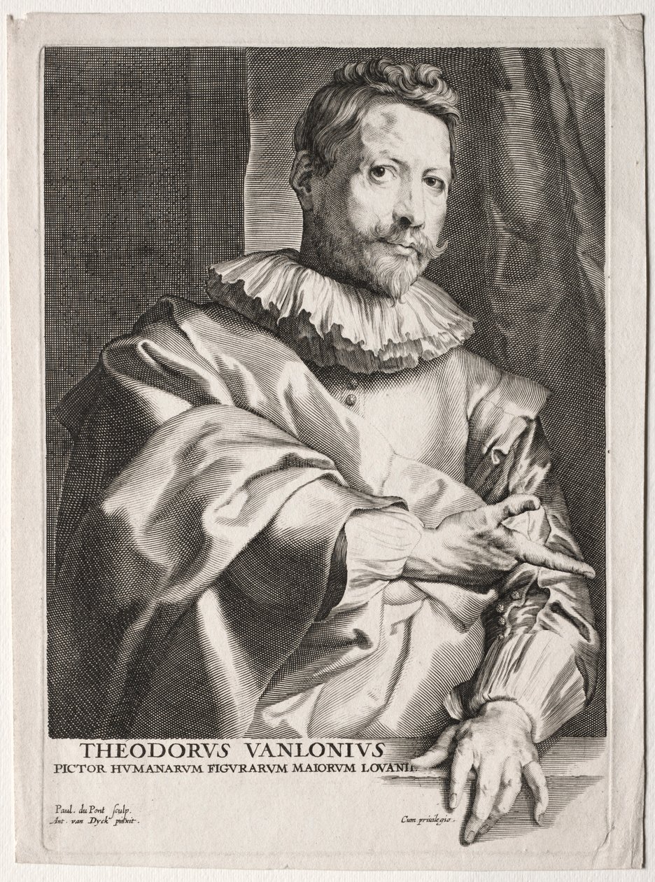 Theodorus VanLonius by Paulus Pontius