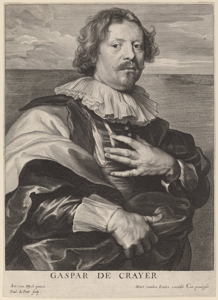 Gaspar de Crayer by Paulus Pontius after Sir Anthony van Dyck