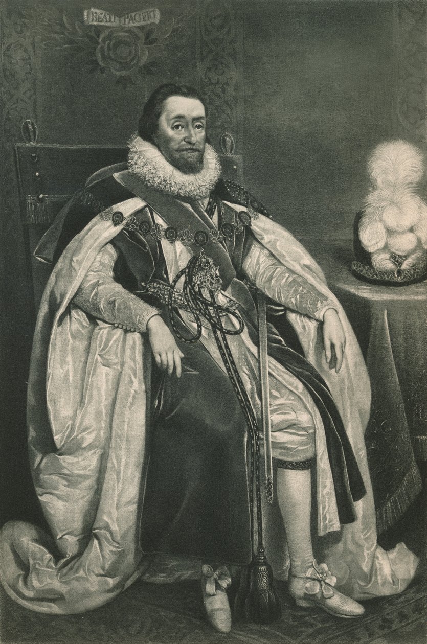 King James I and VI, 1603 by Paulus van Somer