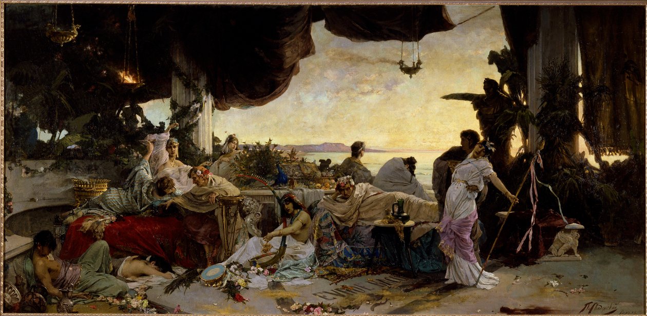 Roman Orgy by Pavel Alexandrovich Svedomsky