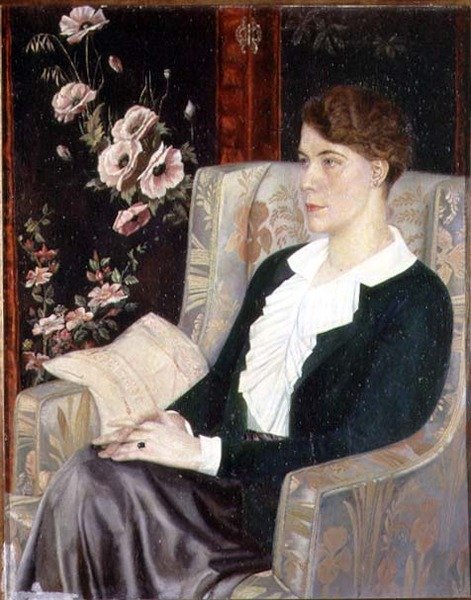 Portrait of Evdokiya Nikolaevna Glebova, the Artist