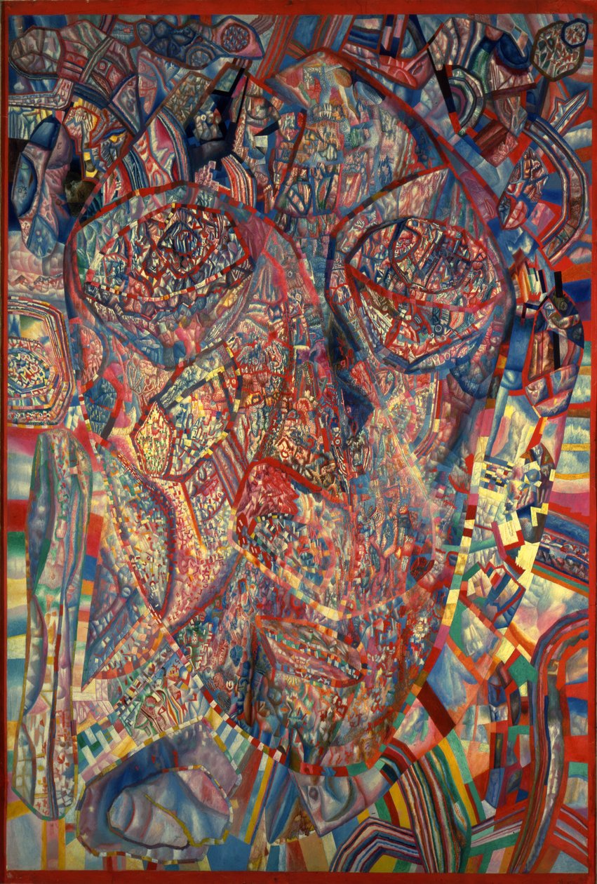 A Living Head, 1923 by Pavel Nikolayevich Filonov