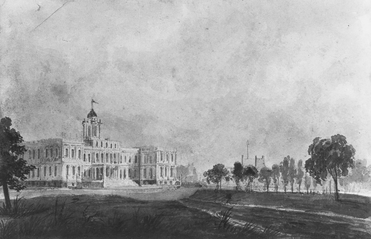 The New City Hall, New York by Pavel Petrovic Svin