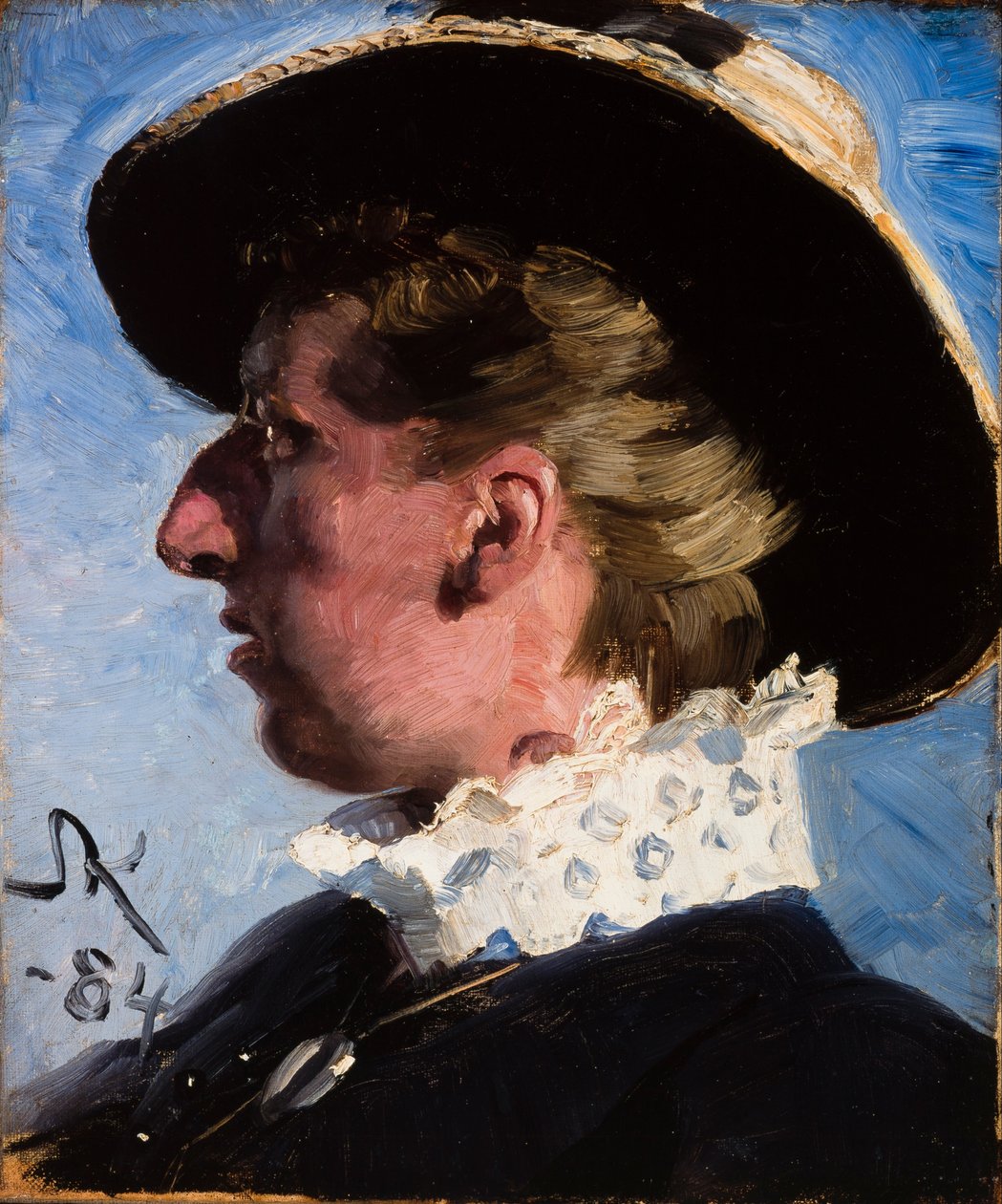 Anna Palm by Peder Severin Krøyer