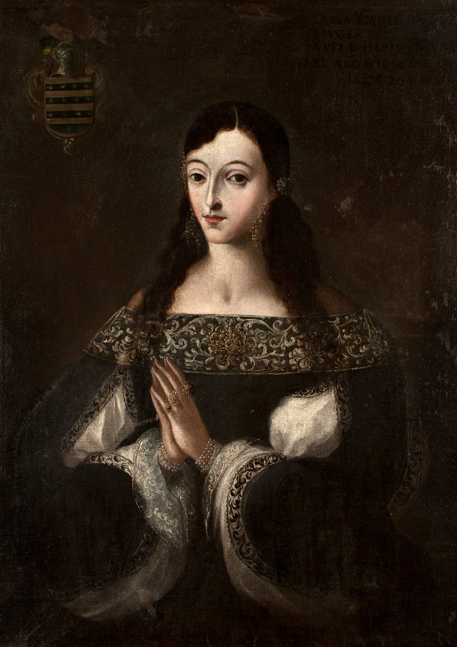 Portrait of the Wife of Captain Barrios by Pedro Ruíz Gonzalez