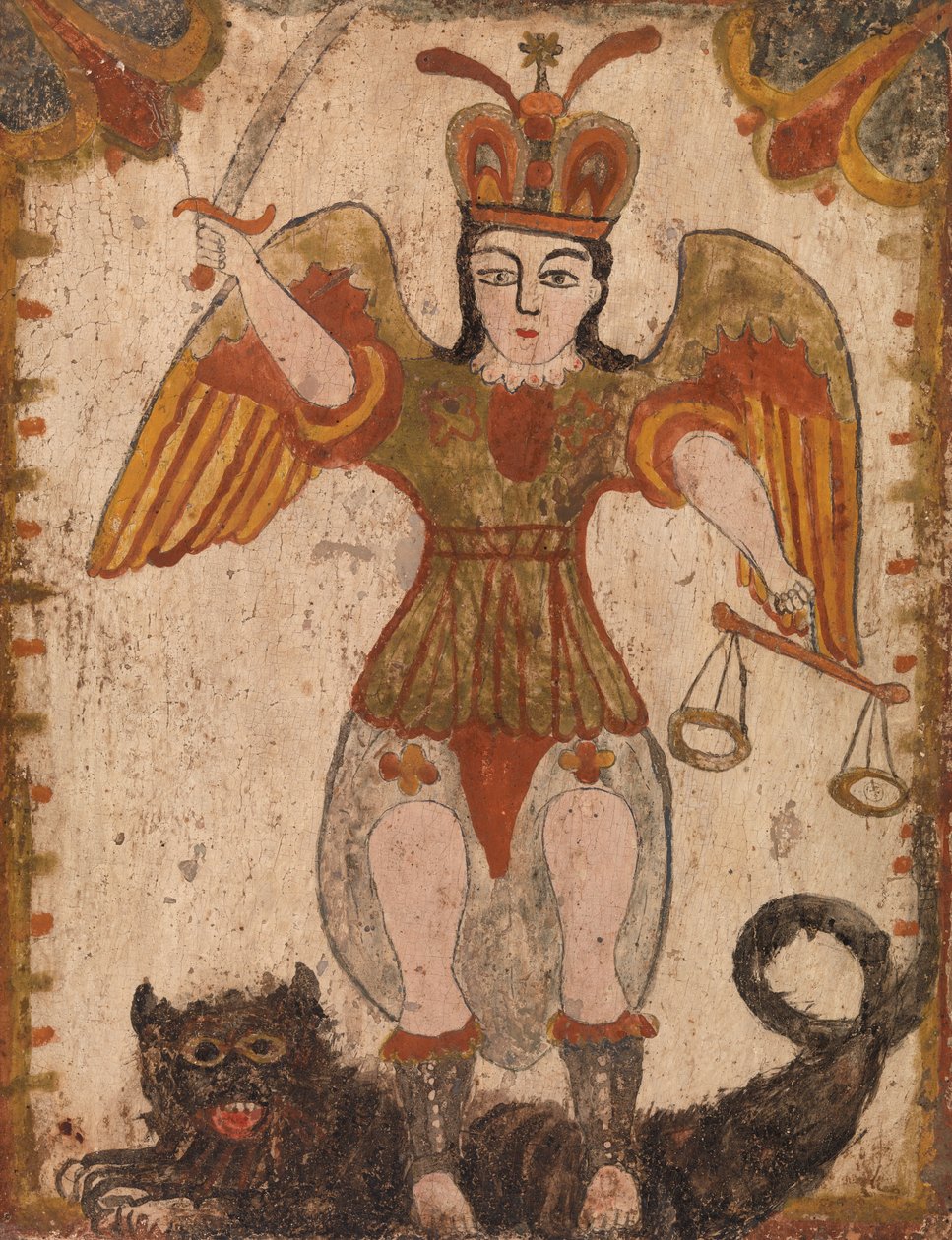 Archangel Saint Michael by Pedro Antonio Frésquis