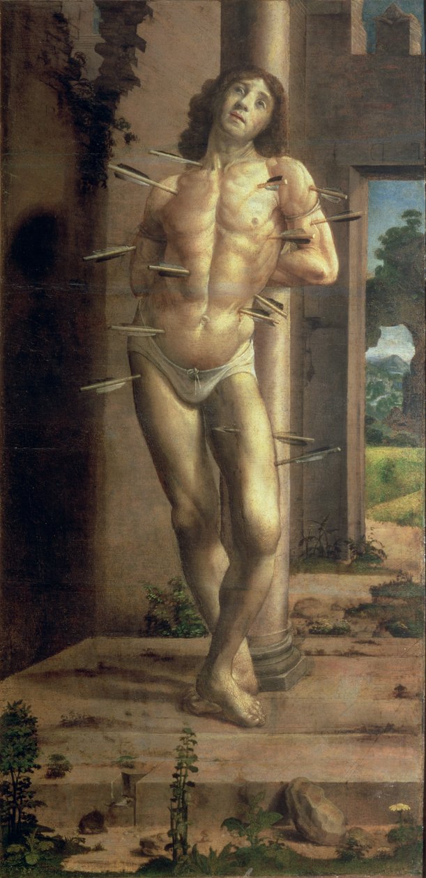 St. Sebastian by Pedro Berruguete